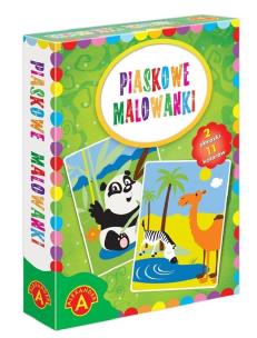 Opakowanie Piaskowe malowanki - Panda i Wielbłąd ALEX
