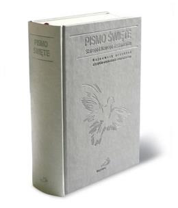 Okładka książki Pismo Święte ST i NT kolor szary