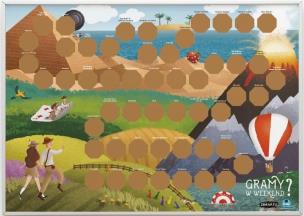 Opakowanie Plakat: Gramy w weekend? 52 kultowe planszówki