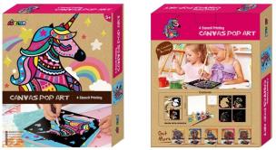 Opakowanie Płótnio Pop art Jednorożec