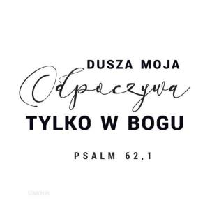 Opakowanie Podstawka korkowa - Dusza moja odpoczywa