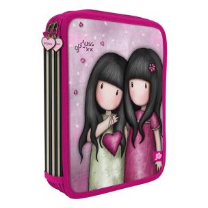 Opakowanie Podwójny Piórnik z Wyposażeniem - Gorjuss Sparkle