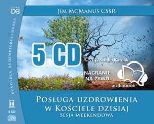 Okładka książki Posługa uzdrowienia w Kościele dzisiaj 5 CD - Audiobook