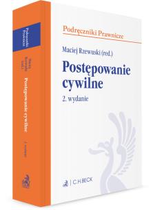 Okładka książki Postępowanie cywilne (wydanie 2). Stan prawny: wrzesień 2020