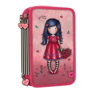 Opakowanie Potrójny Piórnik z Wyposażeniem - Gorjuss Sparkle