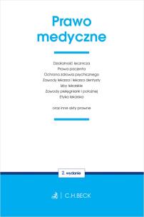 Okładka książki Prawo medyczne oraz inne akty prawne wyd. 2020