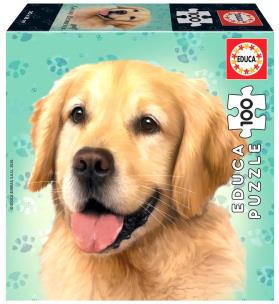 Opakowanie Puzzle 100 Psy - Golden retriever G3