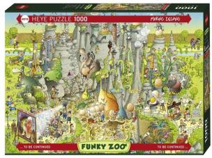 Opakowanie Puzzle 1000 Funky ZOO, cześć V Dinozaury, Degano