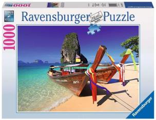 Opakowanie Puzzle 1000 Karaibska plaża