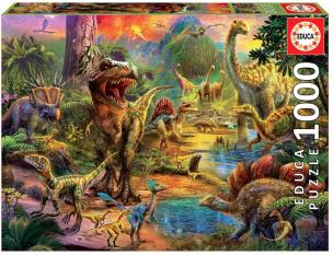 Opakowanie Puzzle 1000 Kraina dinozaurów G3