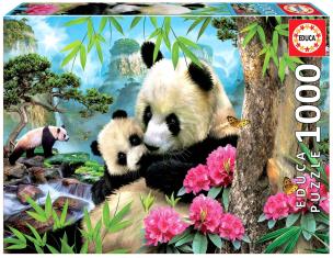 Opakowanie Puzzle 1000 Misie panda G3