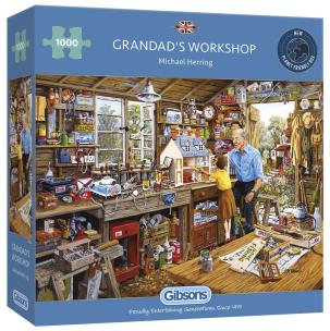 Opakowanie Puzzle 1000 Warsztat dziadka G3