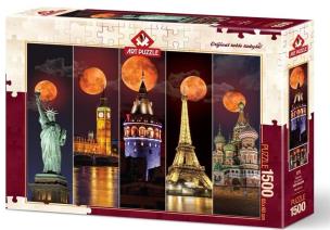 Opakowanie Puzzle 1500 Cudowny księżyc