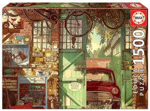 Opakowanie Puzzle 1500 Stary garaż G3