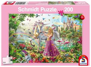 Opakowanie Puzzle 200 Księżniczka w zaczarowanym lesie G3