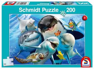 Opakowanie Puzzle 200 Podwodni przyjaciele G3