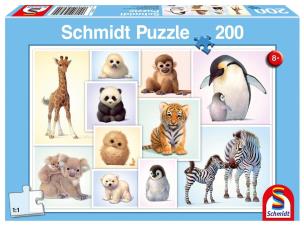 Opakowanie Puzzle 200 Słodkie zwierzaki G3