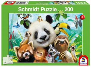 Opakowanie Puzzle 200 Wesołe zwierzaki G3