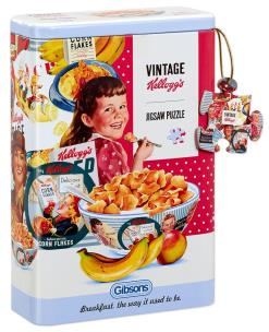 Opakowanie Puzzle 250 Płatki śniadaniowe Kellogg's (Vintage)