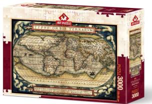 Opakowanie Puzzle 3000 Pierwszy atlas współczesny, 1570