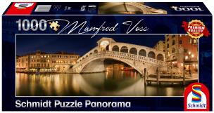 Opakowanie Puzzle PQ 1000 Manfred Voss Most Rialto/Wenecja G3