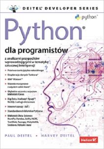 Okładka książki Python dla programistów. Big Data i AI. Studia przypadków