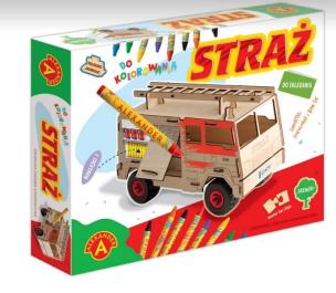 Opakowanie Składaki Drewniaki - Straż Pożarna ALEX