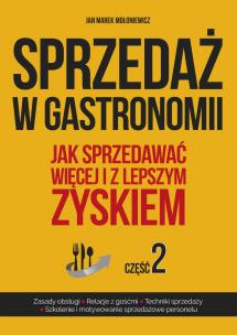 Okładka książki Sprzedaż w gastronomii cz.2
