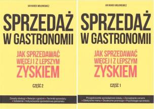 Okładka książki Sprzedaż w gastronomii Część 1-2