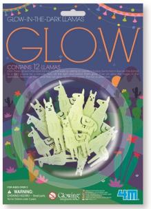 Świecące w ciemności Lamy 4M. Autor: W 5941. Multiszop.pl Okładka książki Świecące w ciemności Lamy 4M