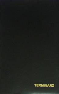 Opakowanie Terminarz 2021 A6 Czarny PROLOG