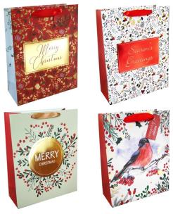 Opakowanie Torba prezentowa 18x23 Święta mix