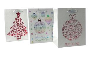 Opakowanie Torebka Świąteczna pionowa mała mix