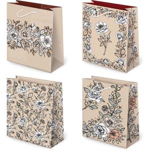 Opakowanie Torebki ozdobne T-2 KRAFT set 80 Kwiaty