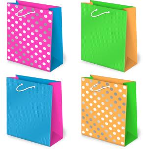 Opakowanie Torebki ozdobne T2 AVANTGARDE set 16 Fluo