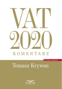 Okładka książki VAT 2020.Komentarz