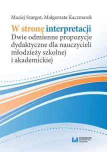 Okładka książki W stronę interpretacji