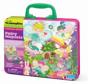 Opakowanie Walizka z magnesami - Wróżki 4M