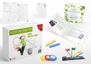 Okładka książki Węzły matematyki. Kąty, figury, bryły