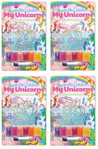 Opakowanie Witraż z jednorożcem 4M