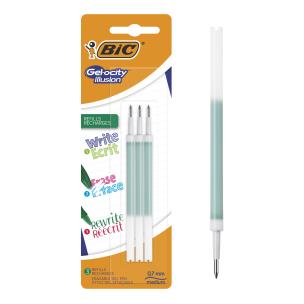 Opakowanie Wkład BIC Gel-ocity illusion zielony blister 3szt