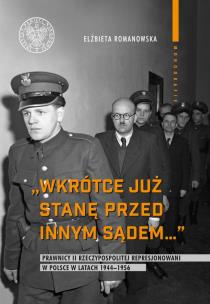 Okładka książki Wkrótce już stanę przed innym sądem