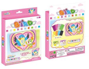 Wyklejanka - Po numerach Ptaszek. Wydawca: Askato. Multiszop.pl Opakowanie Wyklejanka - Po numerach Ptaszek