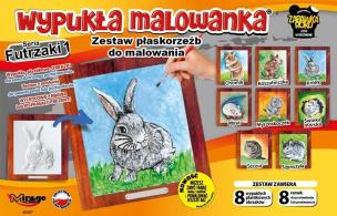 Opakowanie Wypukła malowanka - Futrzaki S1 Zestaw 8 wzorów