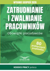 Opakowanie Zatrudnianie i zwalnianie pracowników.Wydanie sierpień 2020