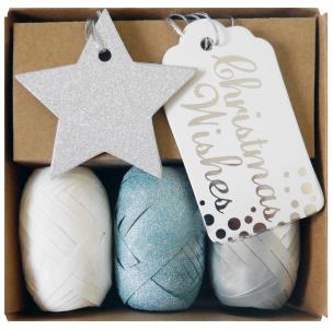 Opakowanie Zestaw do pakowania mix kolorów wstążki + tagi