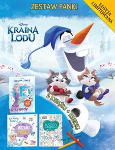 Okładka książki Zestaw fanki Kraina Lodu tbc Z ST-9107