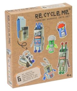 Opakowanie Zestaw Kreatywny. Roboty - 6 zabawek