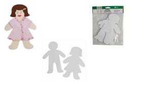 Opakowanie Zestaw kształtów kartonowych Figure 10szt