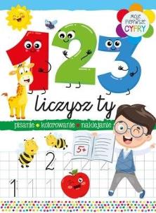 Okładka książki 123 liczysz ty! Moje pierwsze cyfry